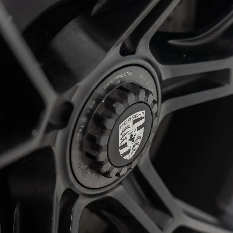 Detail einer Porsche-Felge